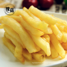 Frites de pommes de terre frites de style végétarien de qualité supérieure assaisonnées
